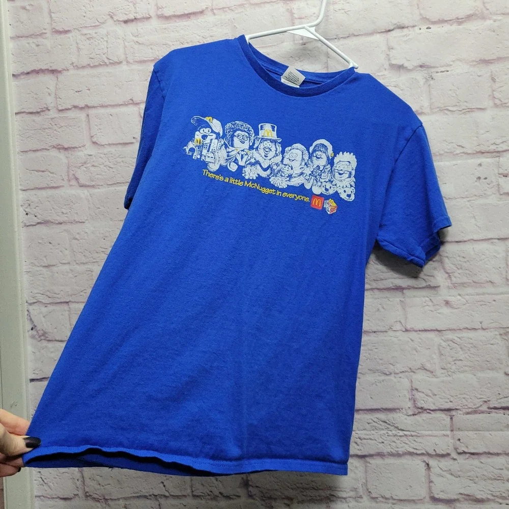 McDonalds Kerwin Frost McNugget Buddies Shirt Youth‎ M Graphic Retro Streetwear